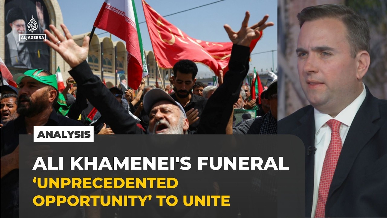 Iran uses Khamenei funeral ceremonies to project unity amid leadership uncertainty: Analysis