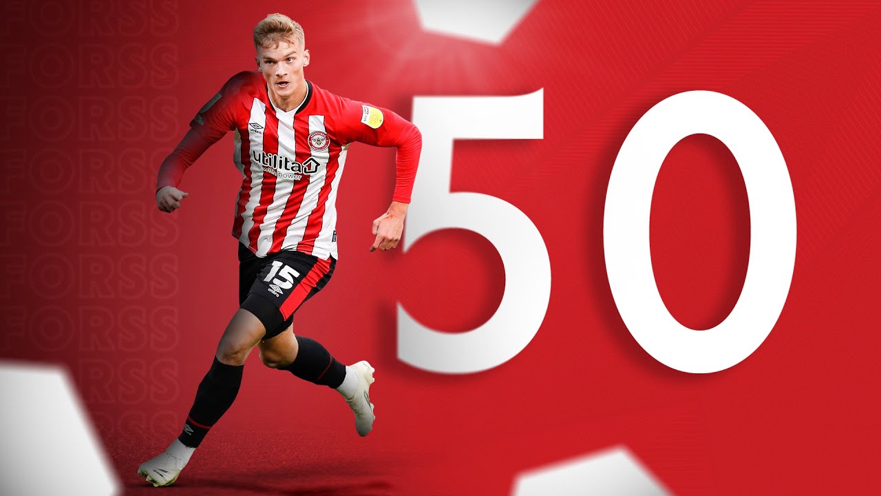 The best of Marcus Forss' first 50 games for Brentford