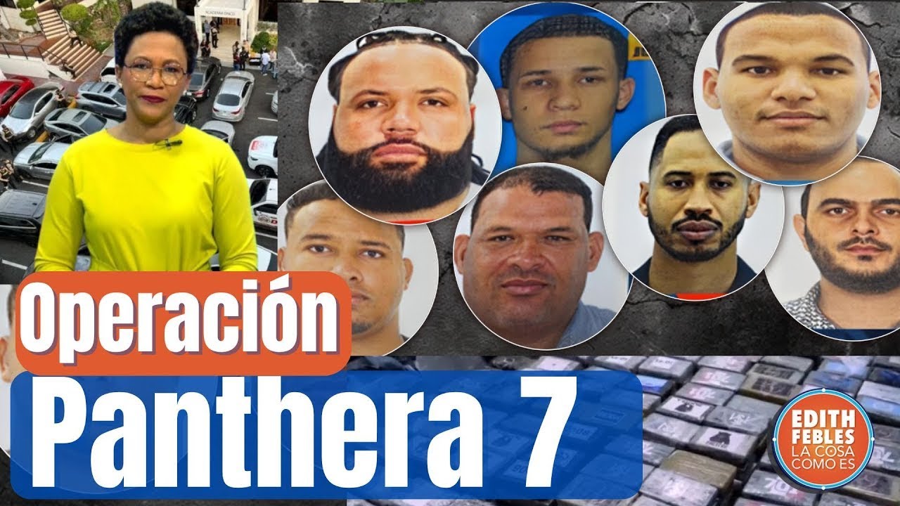 Los 7 detenidos en caso Operación Panthera por narcotráfico en Puerto de Caucedo