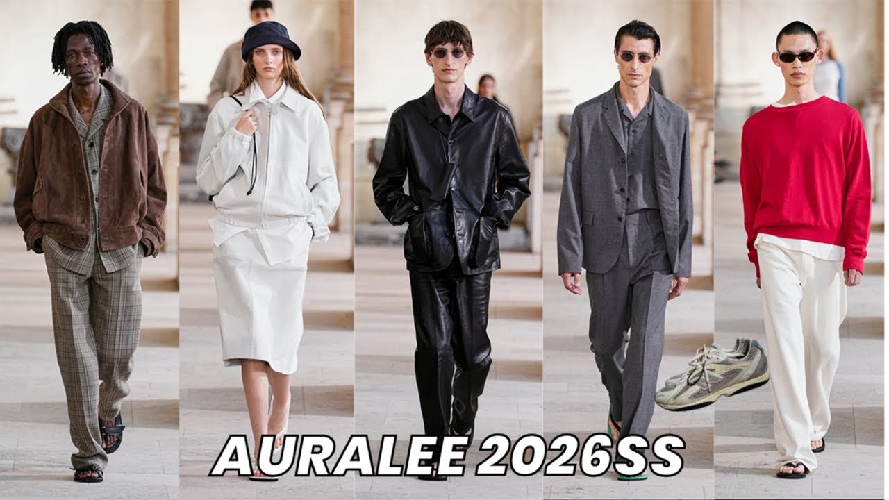 【26春夏】世界から注目されるAURALEEの26SSコレクションは次の景色へ【コレクションレビュー】