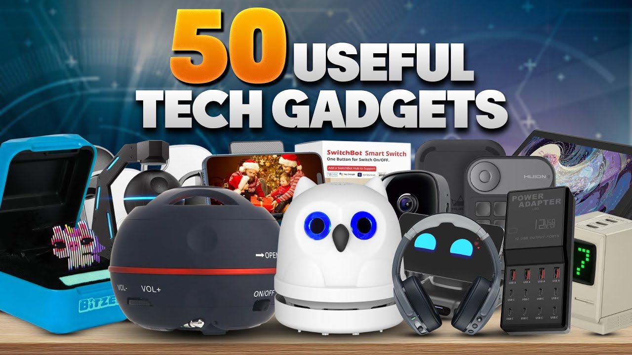 50 Amazon Tech Gadgets Under $50 That Are Pure Genius 😱