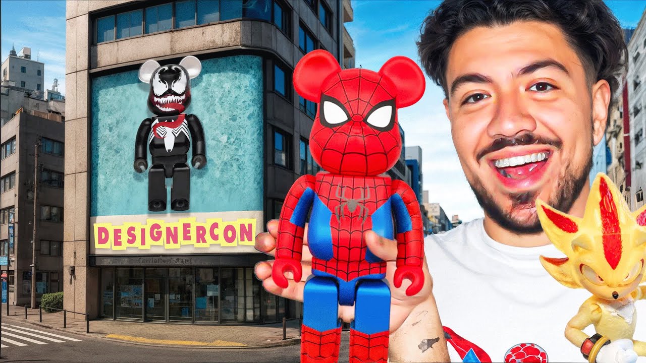 I Went to The WORLD'S BIGGEST TOY CONVENTION & Bought This... (Rare Toy Hunt)