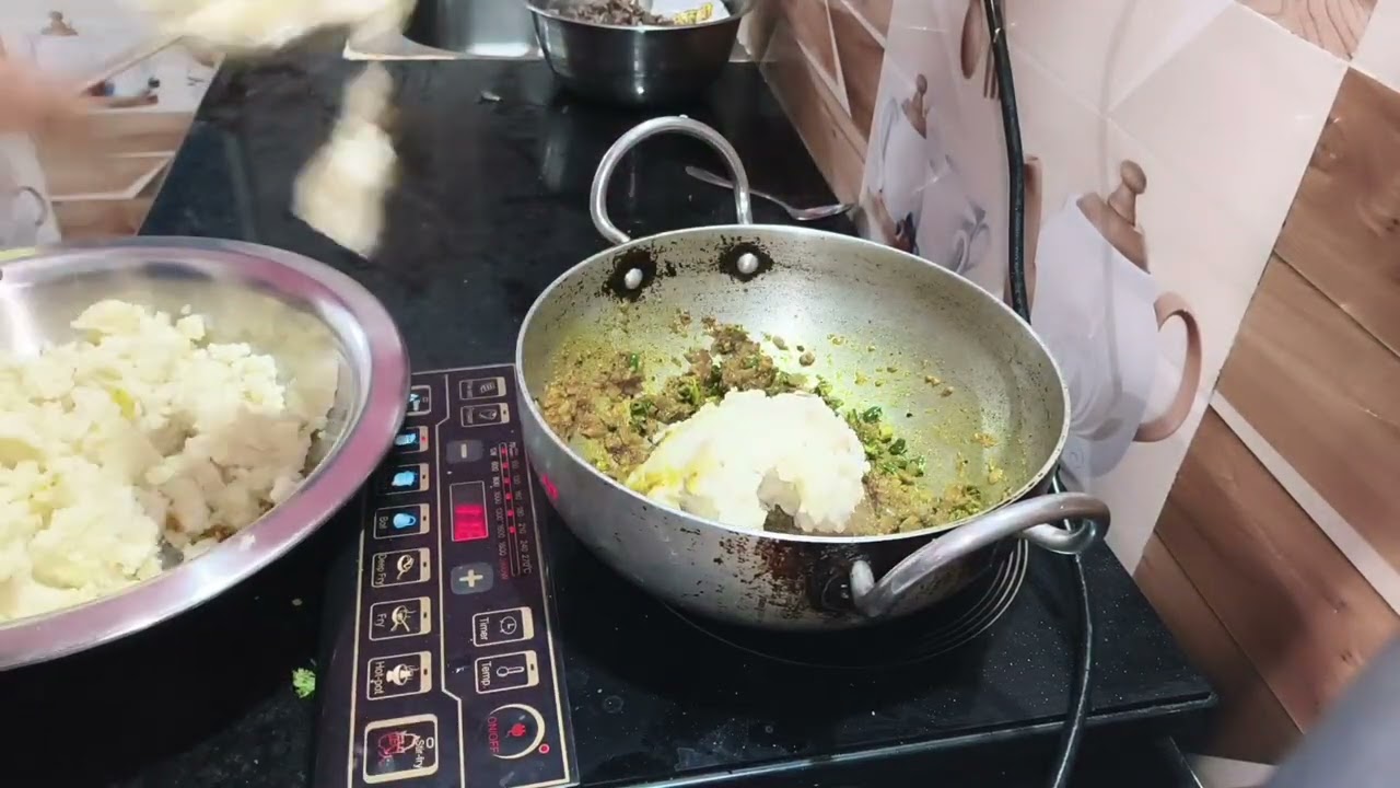 आज मैंने बनाया समोसा ll youtube ll cooking vlogs ll viral cooking vlogs ll youtube cooking 🔪🍳