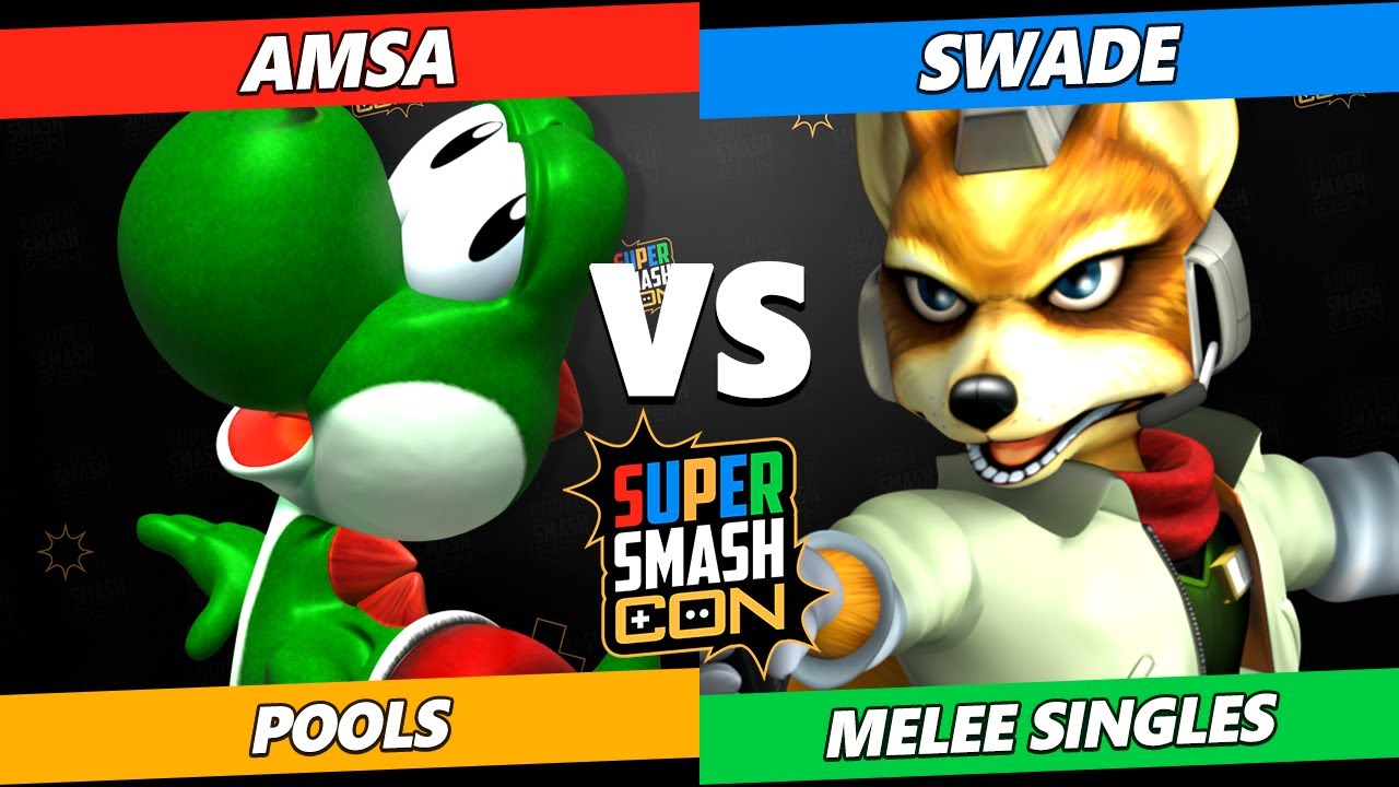 SSC 2023 - aMSa (Yoshi) Vs. swade (Fox) Smash Melee Tournament