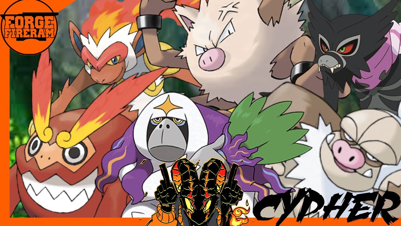 Pokémonkey Cypher | ForgeFireRam ft Azazus, TRJ12, Car3fr33 And More!