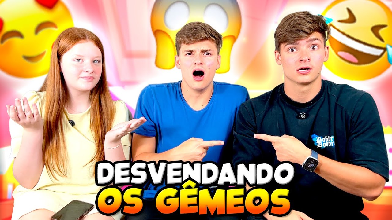 DESAFIO DESVENDANDO OS GÊMEOS COM OS IRMÃOS SCRIBEL • Luiza Zimerman •
