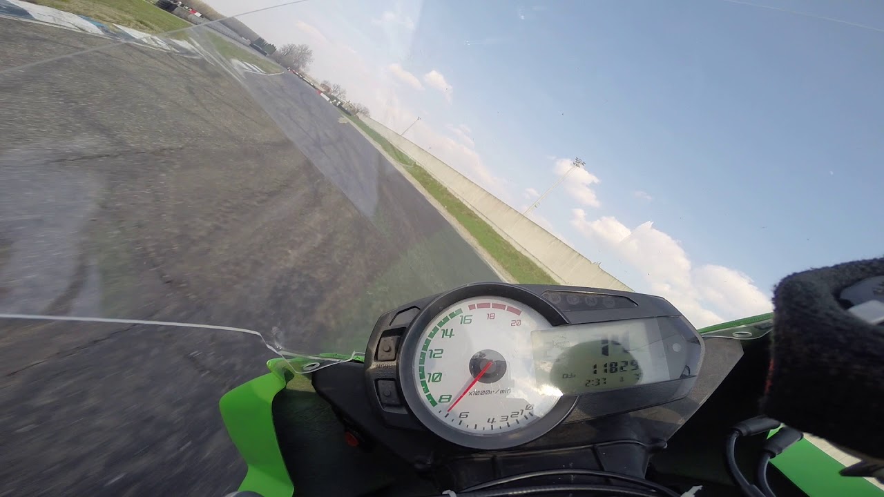 Kawasaki ZX-6R 1.20 onboard Castelletto di Branduzzo #AF34