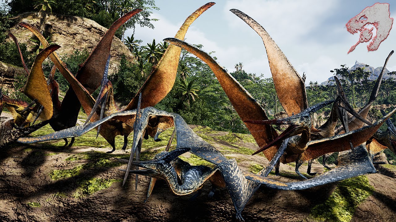 I Gave Flying Another Go! Nesting In Some Hungry Babus | The Isle Evrima Pteranodon gameplay