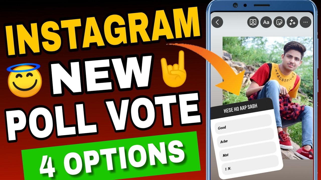 Instagram new Poll Vote Option || How to get New Poll Vote On instagram || New Poll vote Update