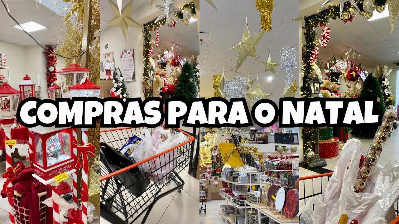 Vlog | COMPRAS PARA O NATAL 🎄✨ | MAGAZINE & SALMO 91 