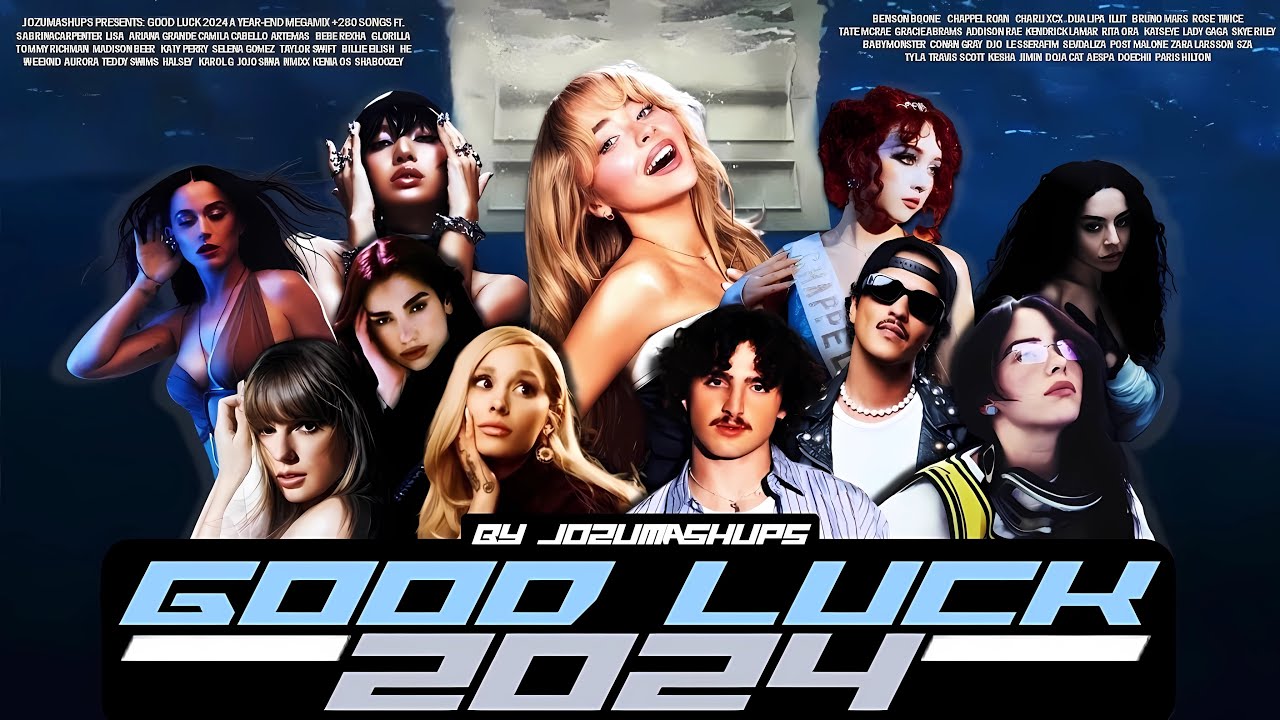 GOOD LUCK 2024! I Year-End Megamix (Mashup of +280 Songs) by JozuMashups