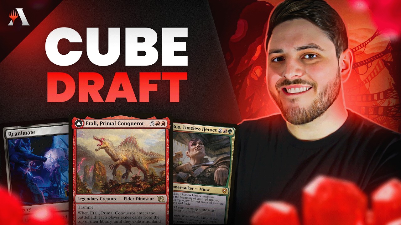 🪦 O MUNDO &eacute; dos REANIMATORS! | Power Cube Draft (Magic Arena)