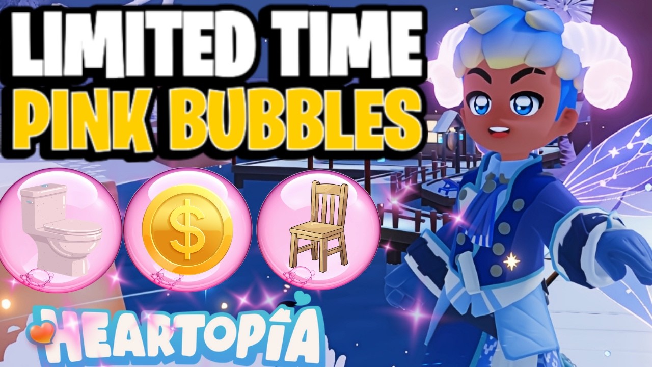 New Redemption Codes + 15 Hidden Pink Bubbles Leaving Feb 21st (Rare Decor!) | Heartopia