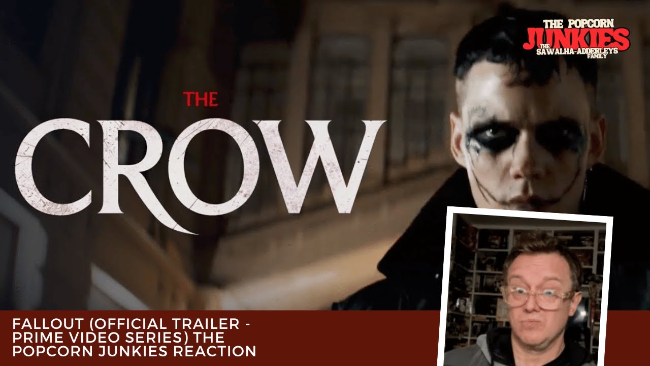 THE CROW (Official Trailer) The Popcorn Junkies Reaction