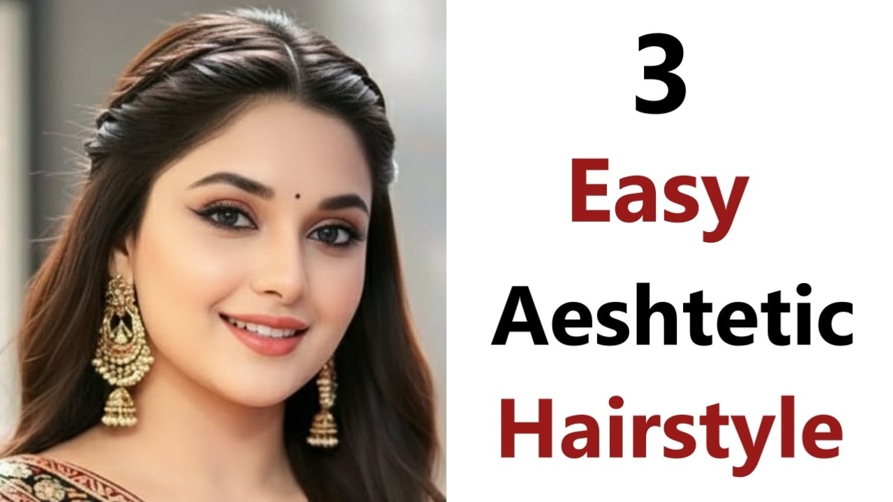 3 Easy Simple Hairstyle - New Hairstyle for girls | party hairstyle | hairstyle for girls