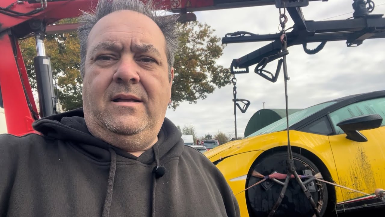 Восстановление разбитого Lamborghini