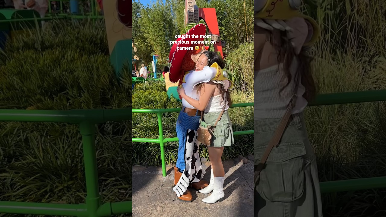 this disney magic moment 😭