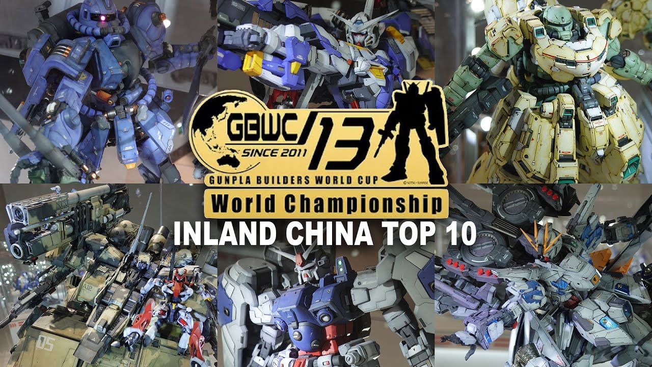 GBWC 2025 China's TOP 10 Gundam Masterpieces! 🏆 Regional Finals (Mind-Blowing Custom Kits)