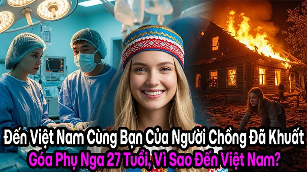 Từ chiến trường tuyệt vọng đến Việt Nam bình yên: Hành trình hồi sinh của góa phụ người Nga
