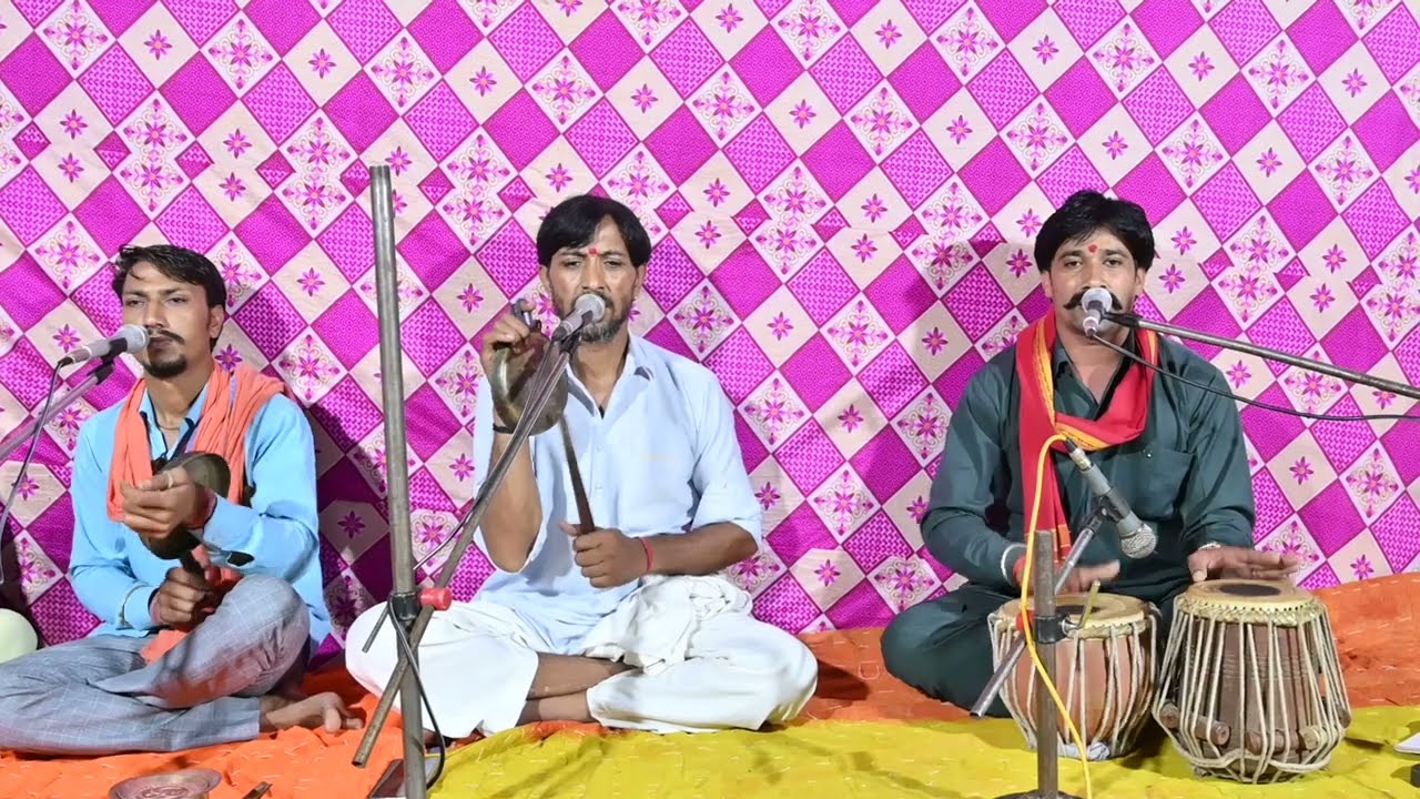भगताई भजन,वैष्णो माता द्वारा भेरू राक्षस वध की कथा भाग 1गायक संतोष कुमार सैनी एंड पार्टी 9950829377