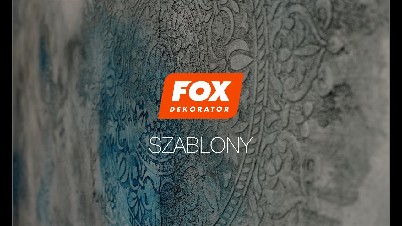 Szablony - FOX DEKORATOR - krok po kroku