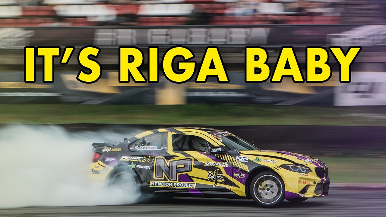 RIGA RAIN DRIFTING | BIKERNIEKU GRAND OPENING 2025 | StrelkovDrift #111