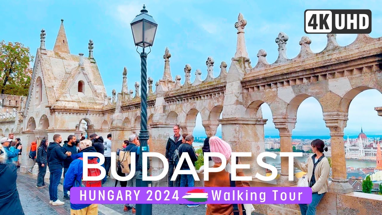 BUDAPEST Walking Tour 🇭🇺 Europe's Beautiful Gem (▶188 min)