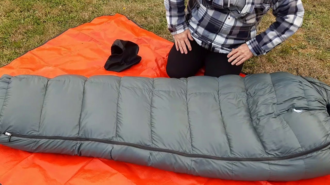 Présentation du duvet Triple zéro  Petit astazou 600 fl .
