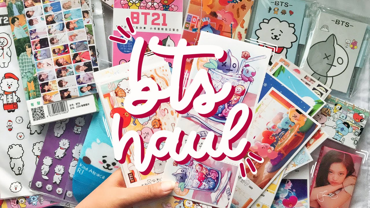 BTS BT21 STATIONERY HAUL | kaiiletters
