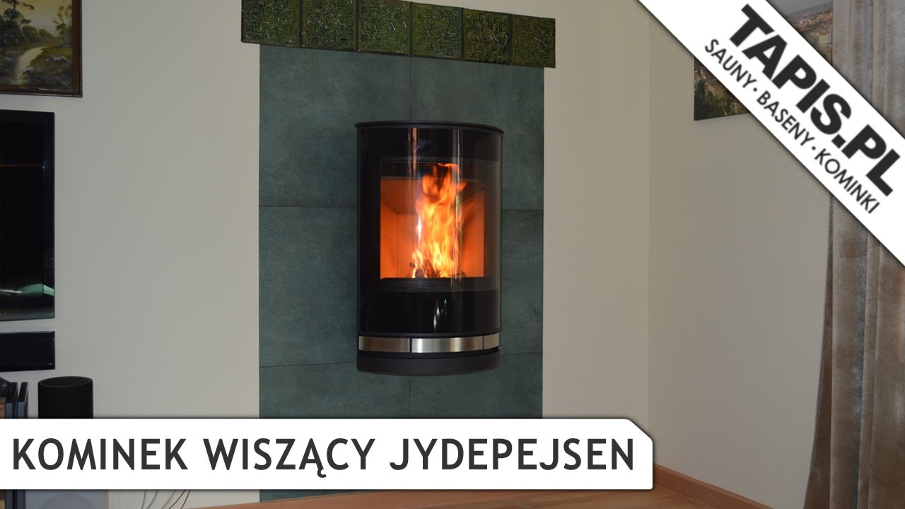 KOMINEK WISZĄCY JYDEPEJSEN ELEGANCE CLASSIC WALL MONTAŻ WARSZAWA - KOMINKI - TAPIS