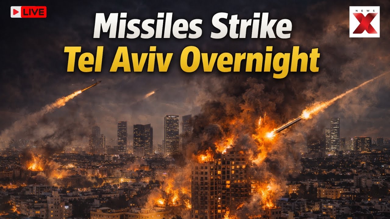Explosions in Kuwait LIVE | Ballistic Missiles Light Up Night Sky Over Tel Aviv