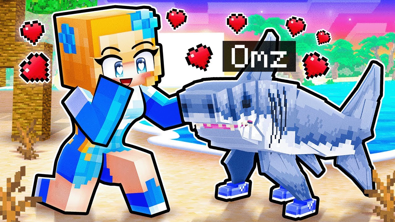 Playing Minecraft as a BABY TRALALERO TRALALA!