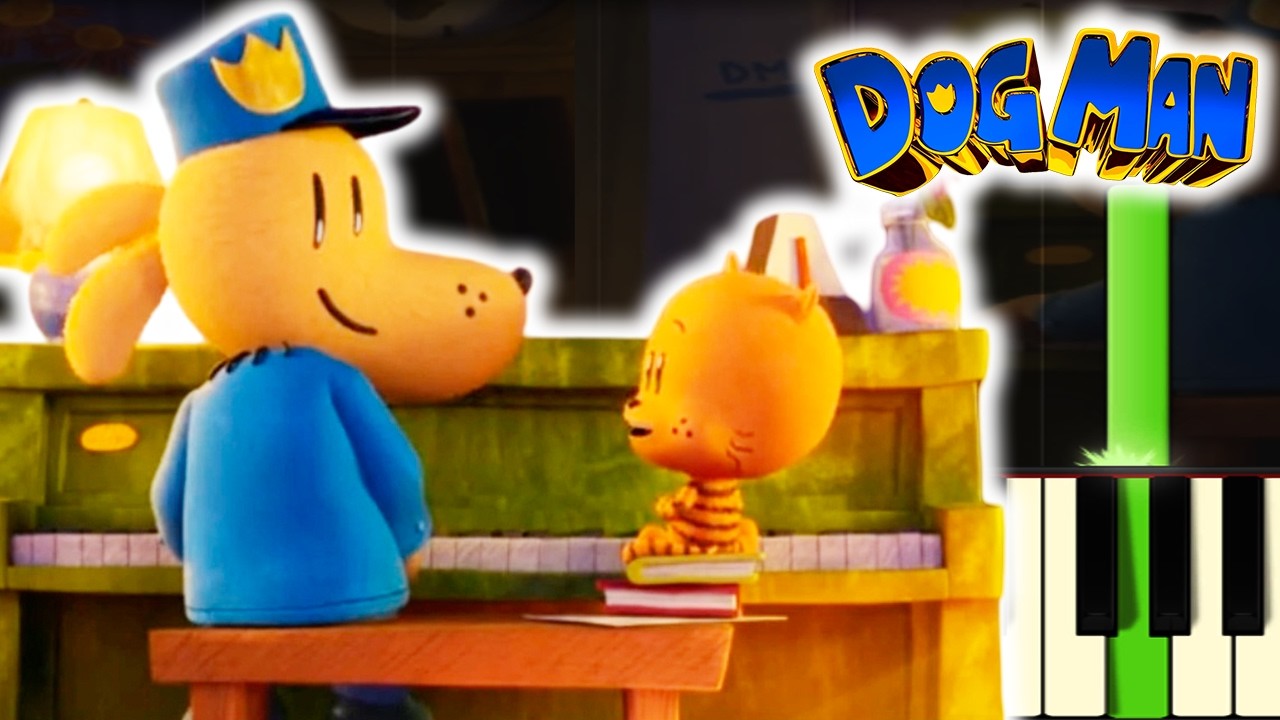 Dog Man Piano Scene