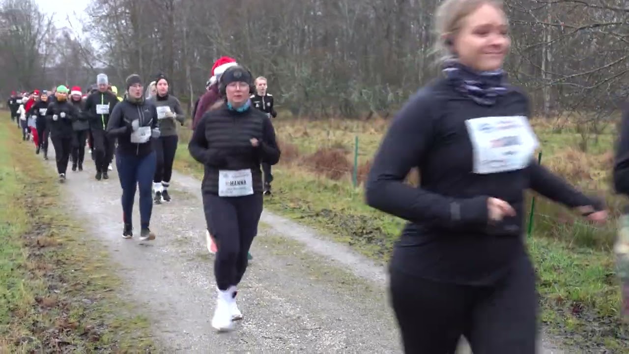Adventsjoggen 2025 - Start och M&aring;l