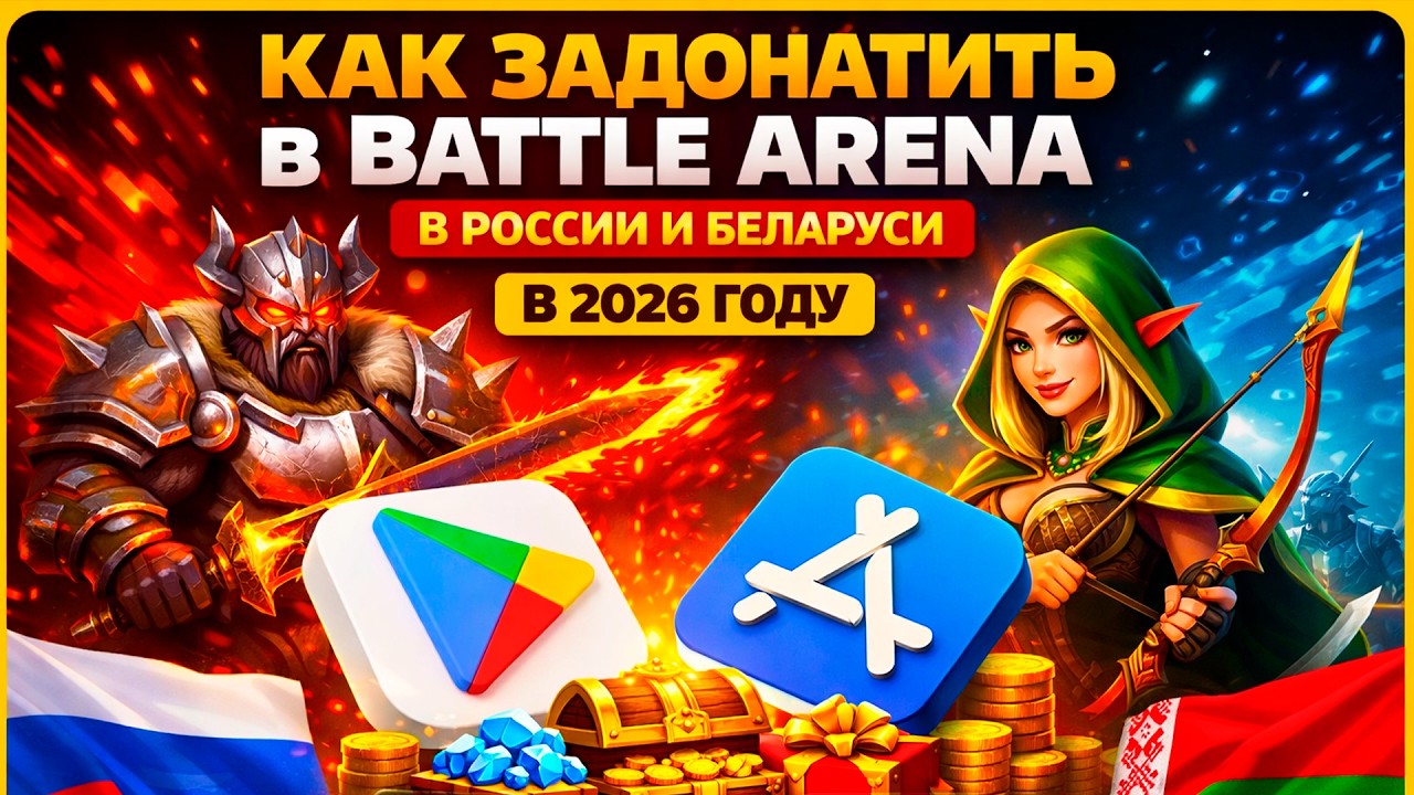 Как задонатить в Battle arena в России и Беларуси 2026 году