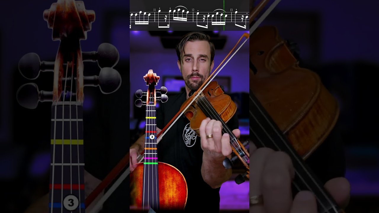 🎻 Paganini - Caprice 24 Violin Tutorial with Sheet Music and Violin Tabs 🤘