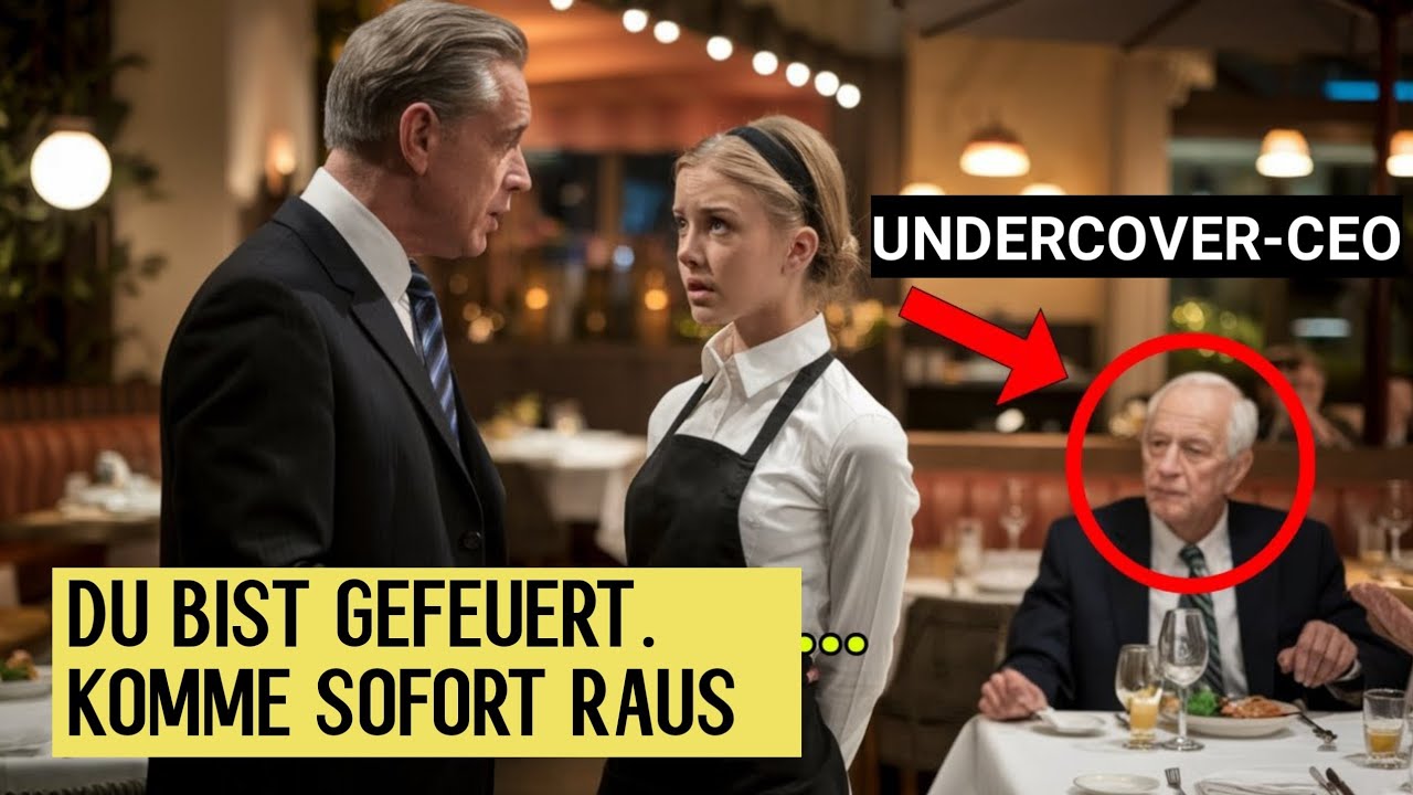 Kellnerin gefeuert, weil sie einem Undercover-CEO half – Was dann geschah, wird Sie schockieren!