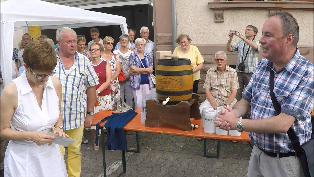 Annegret Kramp-Karrenbauer auf dem Ommersheimer  Dorffest 2015