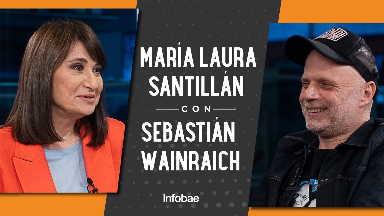 Sebastián Wainraich con María Laura Santillán: 
