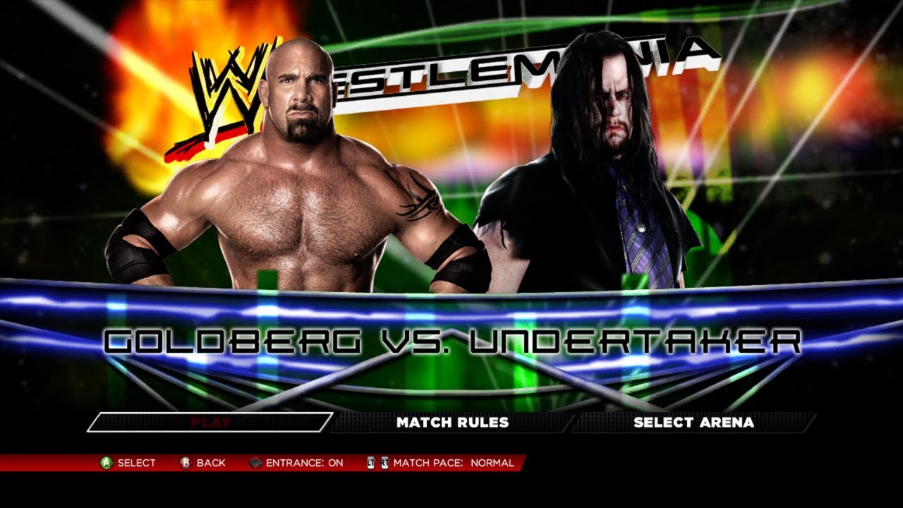 WWE 2K14 - Goldberg vs. Undertaker