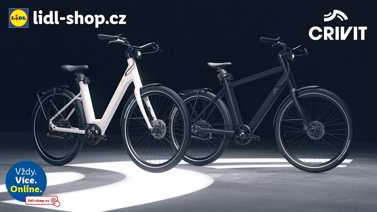 Nov&aacute; městsk&aacute; elektrokola Crivit | Lidl Česk&aacute; republika