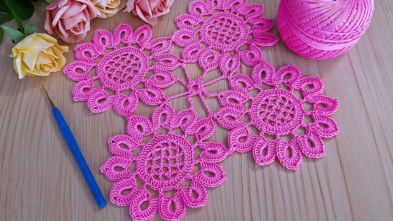 Tutorial Crochet Lace 🧶 Lacy Crochet For Lace Dress, Crochet Top, Crochet Shawl, Crochet Blouse