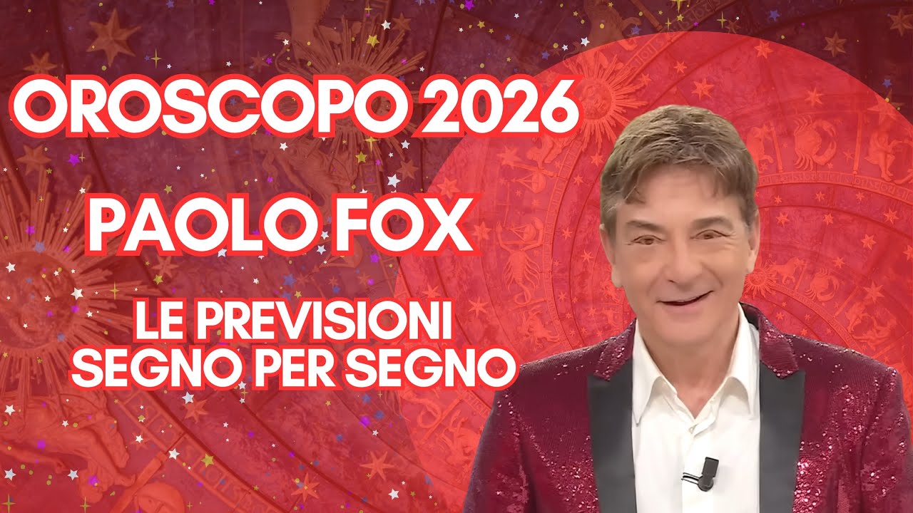 PAOLO FOX 2026 HOROSCOPE | Sign-by-Sign Predictions