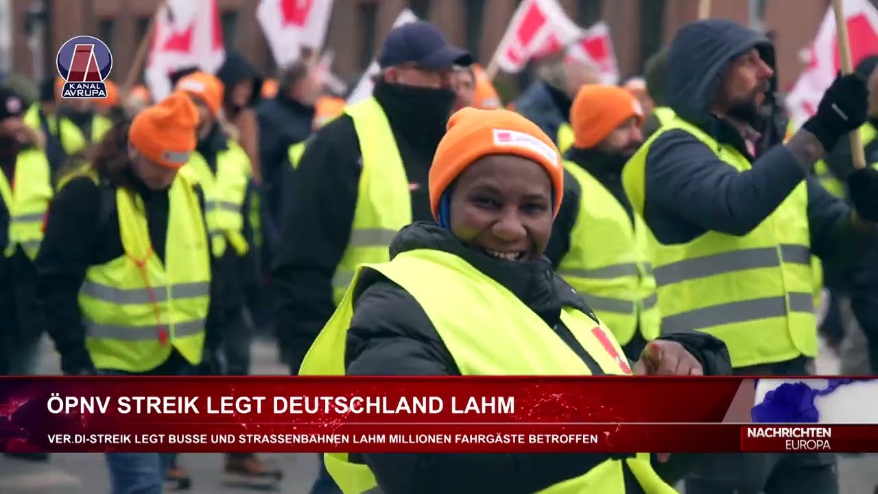 🚍🇩🇪 WARNSTREIK IM NAHVERKEHR