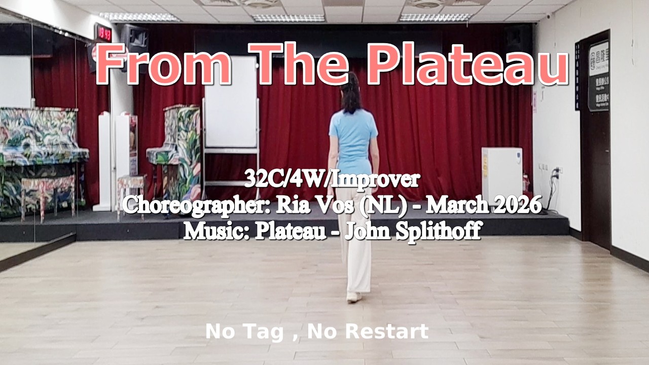 From The Plateau - Line Dance (Improver)