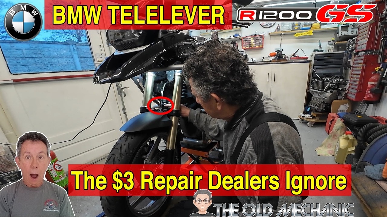 ⚠️BMW R1200GS TELELEVER SCAM..? A $3 Fix vs a €175 Replacement⚠️