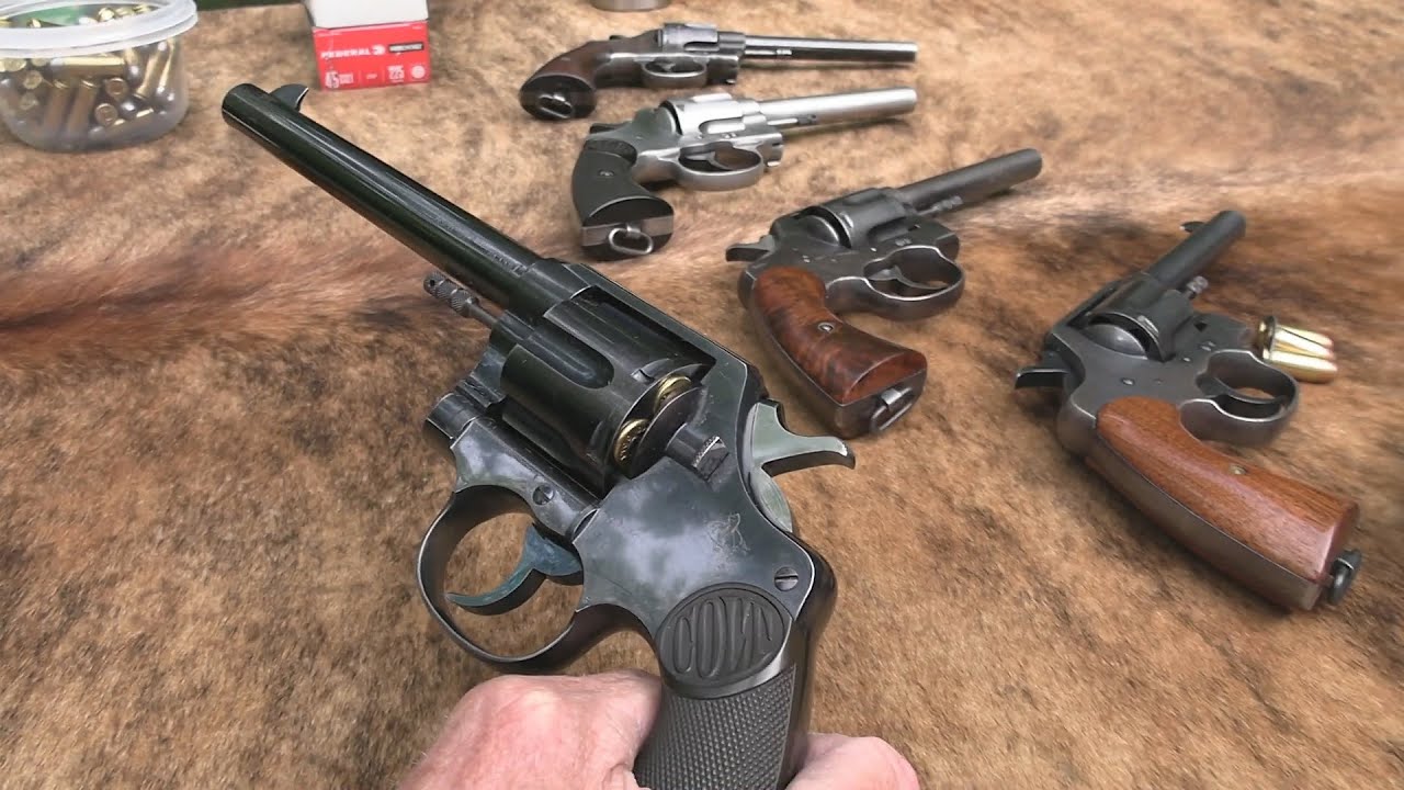 Револьвер Colt New Service .45 Colt 1912 Vintage