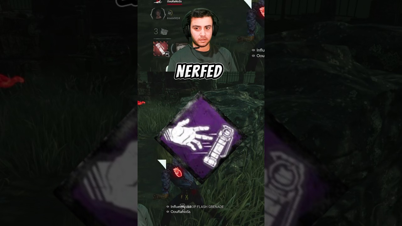 Фоновый проигрыватель и Flashbang &mdash; лучшее сочетание #deadbydaylight #dbd #dbdshorts #otzdarva