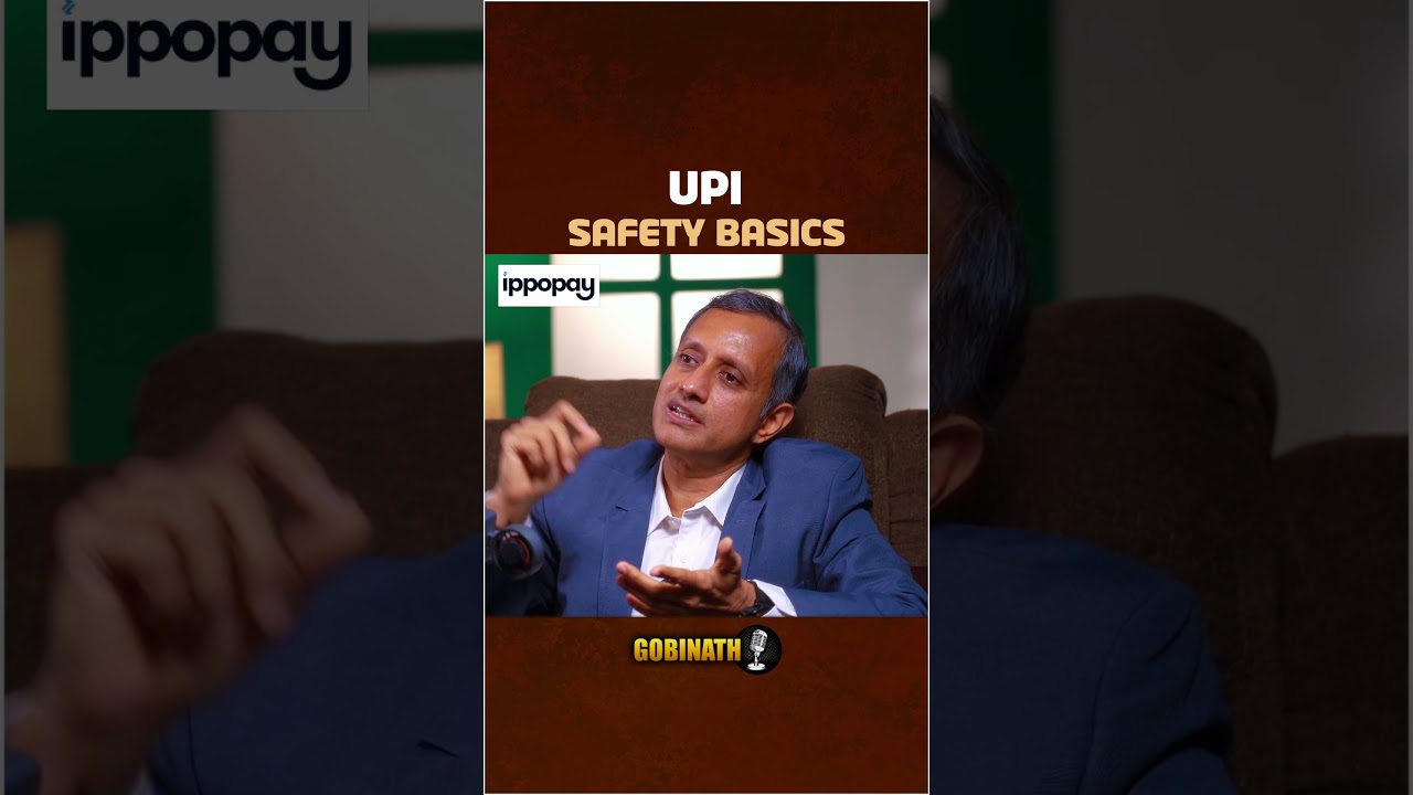 UPI Dos and Don&rsquo;ts Everyone Should Follow | Viswanath Krishnamurthy, CRO(NPCI) | Gobinath #shorts