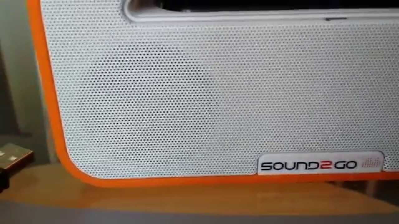 Bluetooth speaker Sound2go BRIQ Studio music test